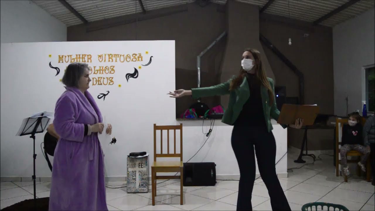 Teatro Mulher Virtuosa - Chá de mulheres IBNA