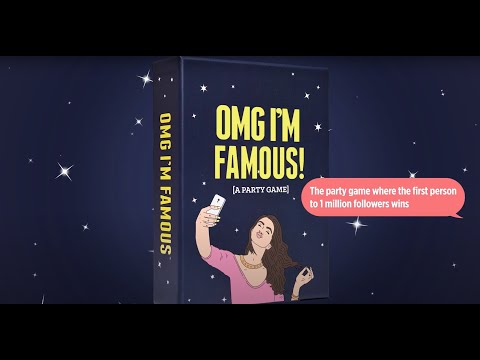 How To Play: OMG I'm Famous! [A Party Game] where the first person to 1 million followers wins