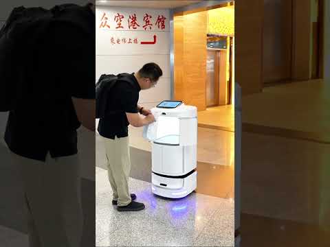 Hotel Delivery ceiling, Speedybot Hotel Delivery Robot - Indoor Delivery expert  #deliveryrobot