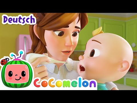 Krankenlied | CoComelon Deutsch | Cartoons und Kinderlieder