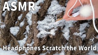 Immersive snowball fight! Play with your headphones and play with the snowy Earth~~#decompression