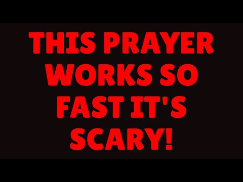 GOD SAYS THIS POWERFUL PRAYER WORKS SO FAST - IF YOU WANT URGENT MIRACLES WATCH THIS NOW