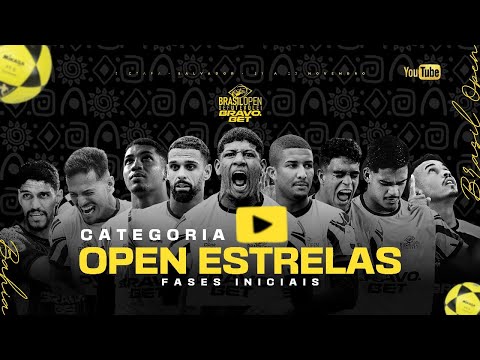 OPEN ESTRELAS BRASIL OPEN SALVADOR - FASES INICIAIS | OS MAIORES DO FUTEVÔLEI | 5ª ETAPA 2025