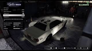 how to modify the police car and pegasus vehicles Gta 5 PS5