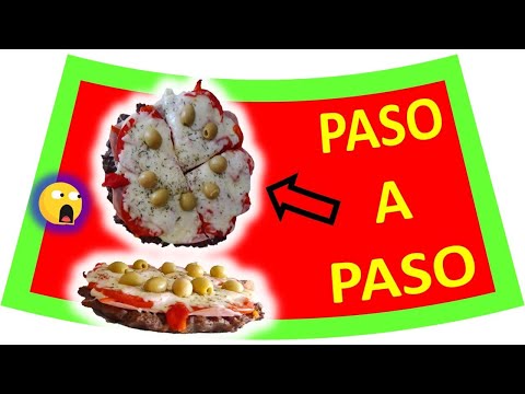 ¿Cuál es el Proceso de Elaboración de una PIZZA CASERA con CARNE MOLIDA/PICADA + CEBOLLA y HUEVO?🥩🍕