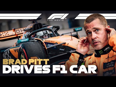 布拉德-皮特首次駕駛 F1 賽車 - 與邁凱輪合作一整天 (Brad Pitt Drives An F1 Car For The First Time | Full Day With McLaren)