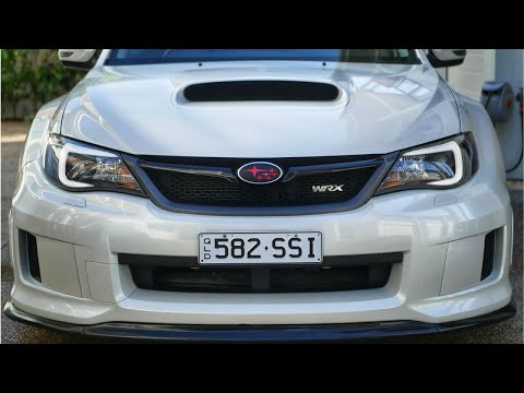 08-14 Subaru WRX/STi DRL C Style HID Headlights Install