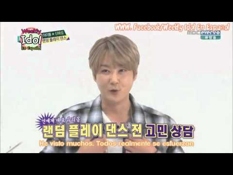 [Sub Español] 160210 Weekly Idol SHINHWA Hyesung & Andy MC (1/2)