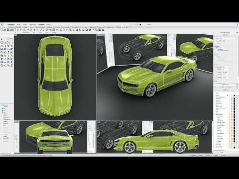 Rhino 7 Tutorial - Camaro
