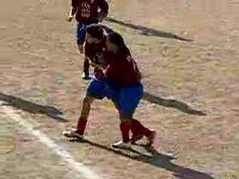 Dorron - Salnes : Gol de Alvaro