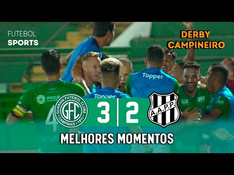 COM DIREITO A GOLAÇO E VIRADA NO FIM! Guarani 3 x 2 Ponte Preta - 16/03/2020 - Melhores Momentos