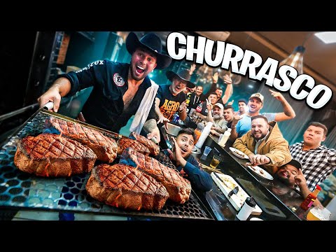 O MAIOR E MAIS CARO CHURRASCO DA FAZENDA ATÉ HOJEE !!! * comemoração último dia * 🥵