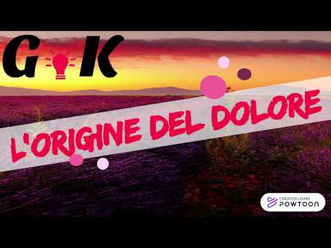 L'ORIGINE DEL DOLORE (II°nobile verità )