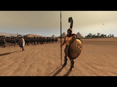 ARMY OF GODS vs ARMY OF MEN - Total War ROME 2