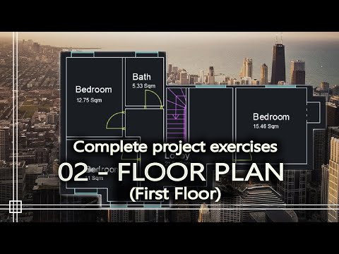 Autocad Complete tutorial for beginners Full tutorial 1h40m