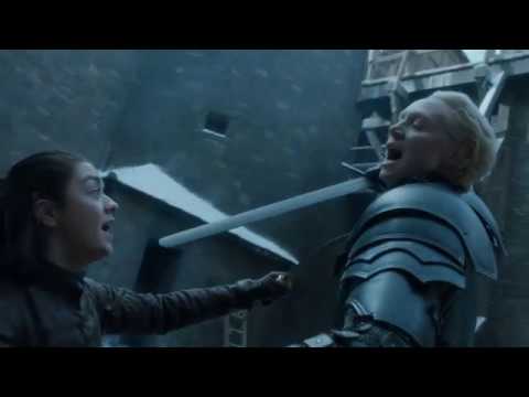 Game Of Thrones - Il Trono Di Spade - Arya vs Brienne (7x04)