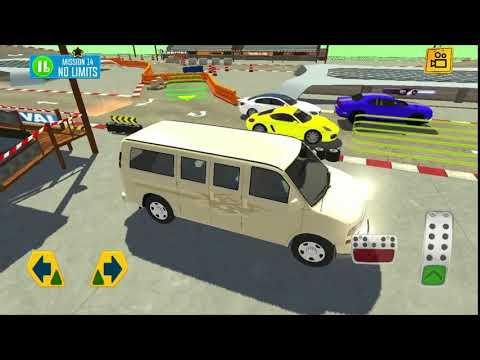 Multi Floor Garage Driver People Carrier - 14 Mission - Car Games Android Gameplay
