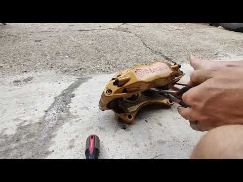 Removing Pistons from Brembo Calipers
