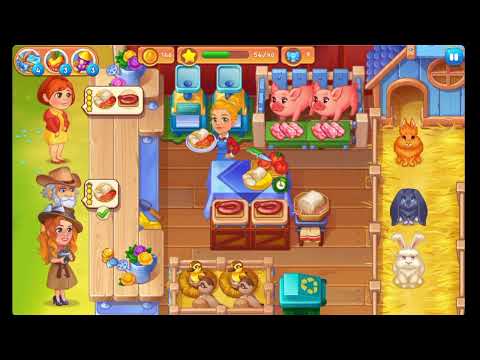 Cooking Farm - Hay & Cook Game - Level 143 🍎🌻🫐 - No Boosters - FULL STORY - CaroGamesNL