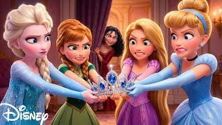 Download lagu Mother Gothel Traps Elsa, Anna, Rapunzel & Cinderella 👸🏻 Disney Princess Fairytale Crossover Story ✨ mp3