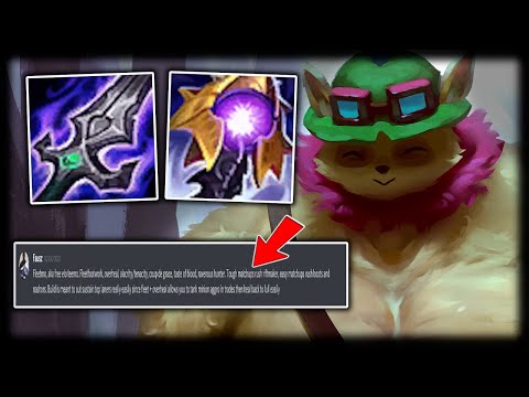 Teemo Jungle BUT I'm abusing a PERMA HEAL build and NOTHING CAN STOP ME