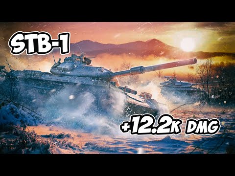 STB-1 - 9 Frags 12.2K Damage - Can do everything! - World Of Tanks