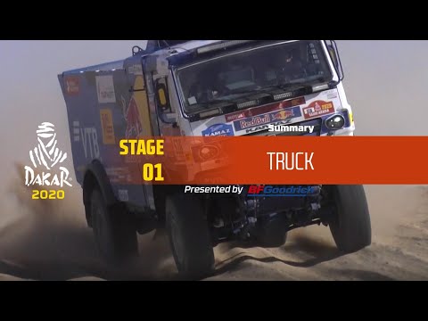 Dakar 2020 - Stage 1 (Jeddah / Al Wajh) - Truck Summary