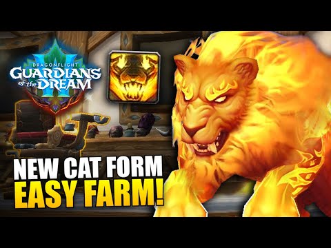 Wow Flame Cat Form