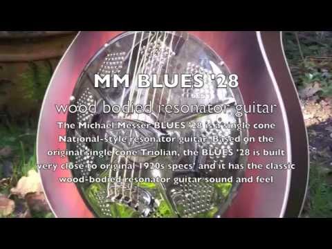 MM BLUES '28 (Michael Messer BLUES '28) Resonator Guitar