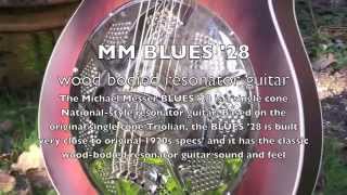 MM BLUES '28 (Michael Messer BLUES '28) Resonator Guitar