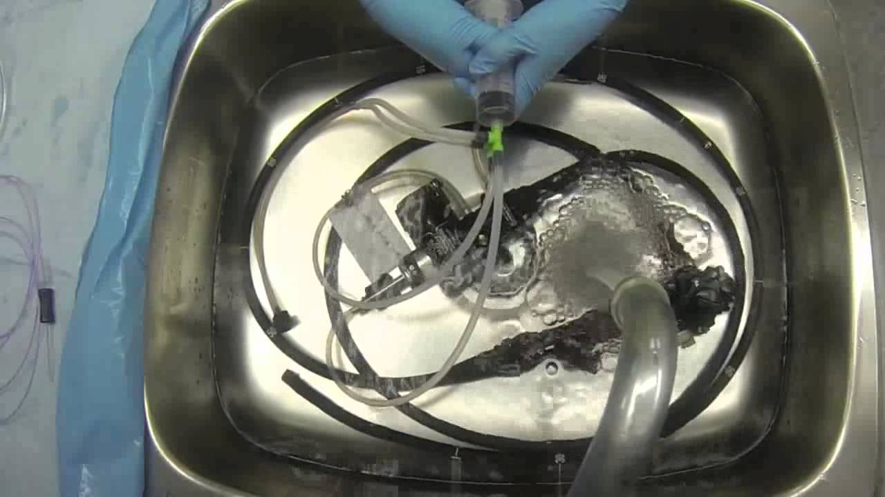 Flexible Endoscope Reprocessing - Flushing & Rinsing