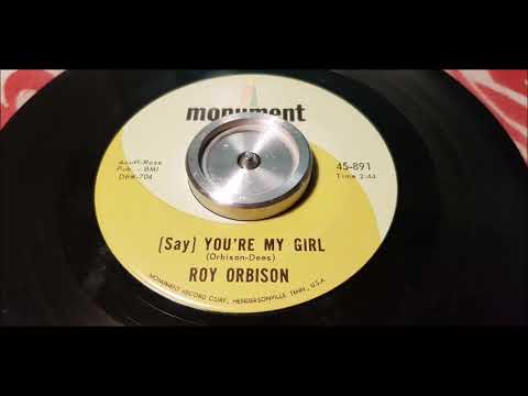 Roy Orbison -  (Say) You're My Girl - 1965 Rock N Roll - Monument 891