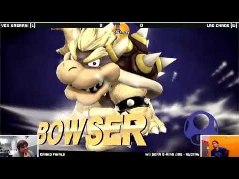 WBB #52 | [W] LAG | Chaos (Bowser) vs [L] Vex Kasrani (DK) - Grand Finals - Smash Wii U