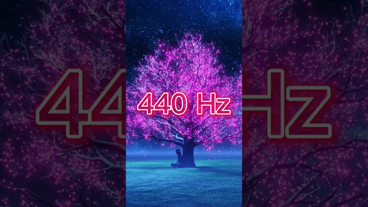 440 Hz - Cognitive Development & Open Third Eye #shorts #tonehealing #thirdeye #440hz