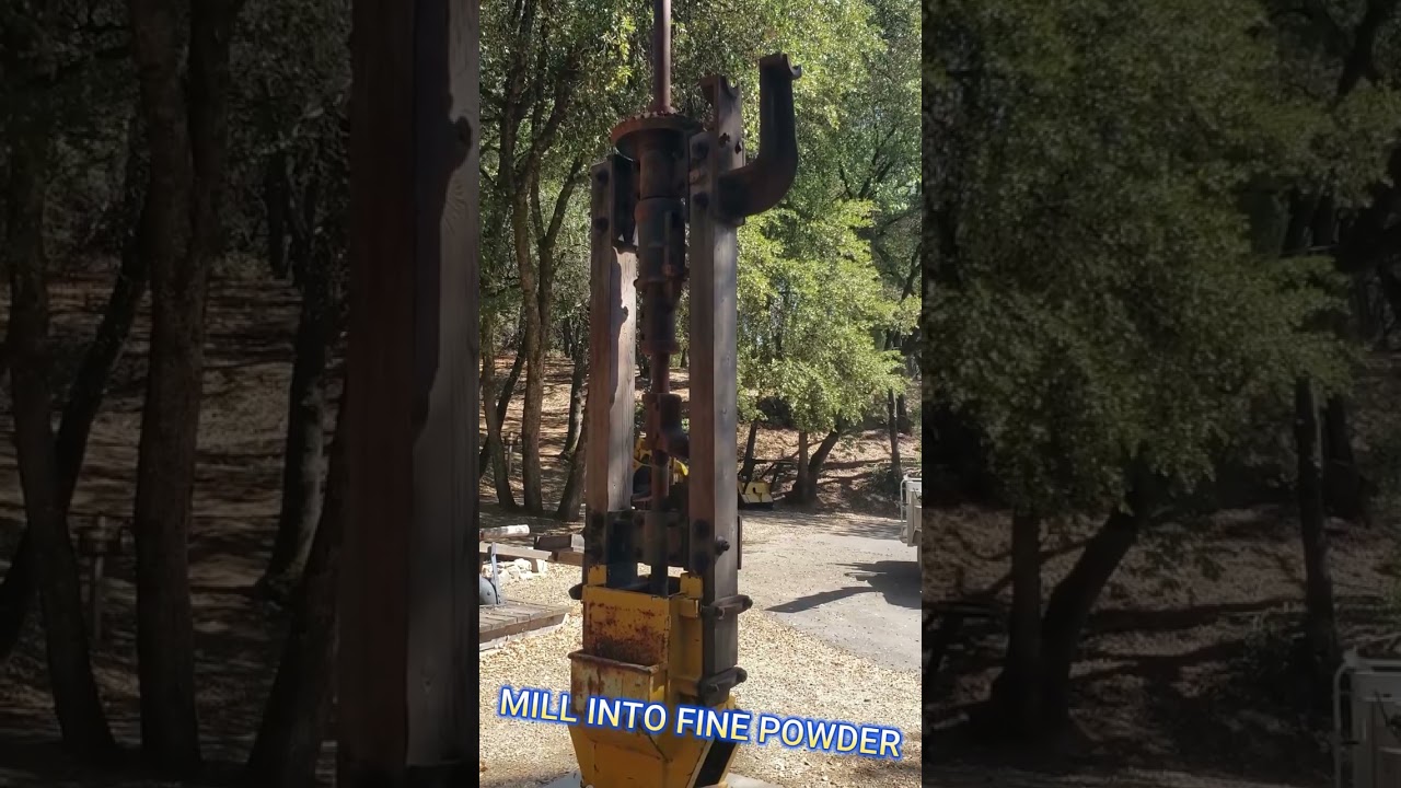 How the Old Gold Stamp Mills Worked | Lessons in Gold Mining