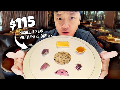 INSIDE a $115 Vietnamese MICHELIN STAR Dinner in Saigon Vietnam  Was it Worth it