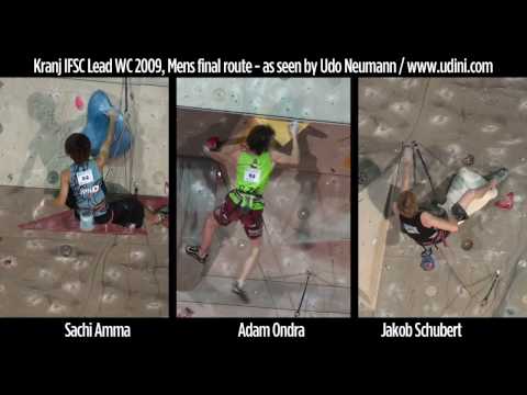 Kranj climbing WC 2009 Mens finals