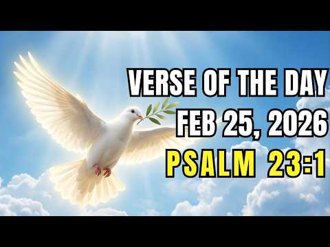 Verse of the day, 25 February, 2026 (Psalm 23:1)