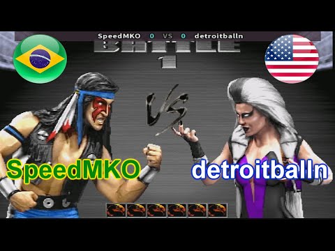 UMK3 - SpeedMKO vs detroitballn