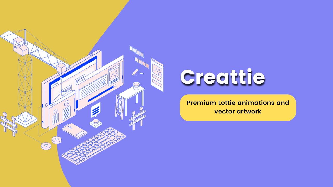 Creattie Premium Lottie Animations & Animated Icons | Animations for developers, UI designers