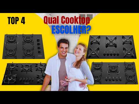 Os melhores Cooktops pra sua cozinha! TUDO que você precisa saber pra encontrar o seu!
