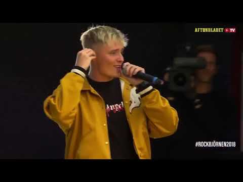 Isac Elliot in Rockbjörnen 2018”Rich & famous”
