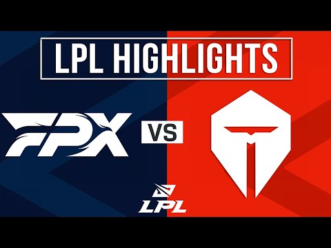 FPX vs TES Highlights ALL GAMES | LPL 2025 Split 3 | FunPlus Phoenix vs Invictus Gaming