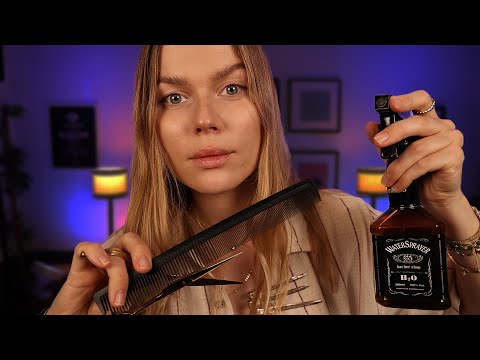 ASMR Classic Haircut RP ✂️ Relaxing Scissors, Combing & Soft Spoken Delivery