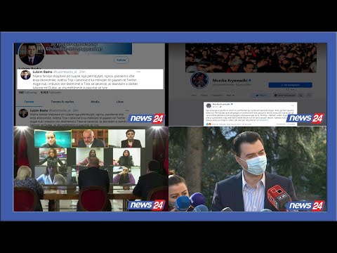 Replika te forta mes Bashes e Rames. Rama: Nen uje Berisha, Iliri... Basha: Leri gajasjet