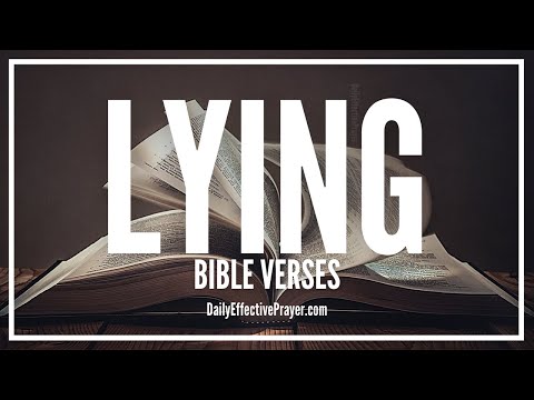 Bible Verses On Lying | Scriptures Against Lying (Audio Bible) Video