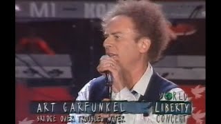 Art Garfunkel - Bridge Over Troubled Water (Live from the World Liberty Concert 1995)