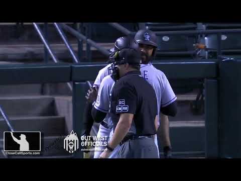 Ejection 77 - Crew Chief Jim Reynolds Ejects Matt Kemp Following Early Strikeout in the Desert