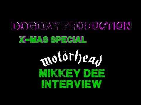 Mikkey Dee from Motörhead interviewed by Kriss Panic at the Motörheadlöunge. Metaltown 2013