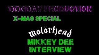 Mikkey Dee from Motörhead interviewed by Kriss Panic at the Motörheadlöunge. Metaltown 2013